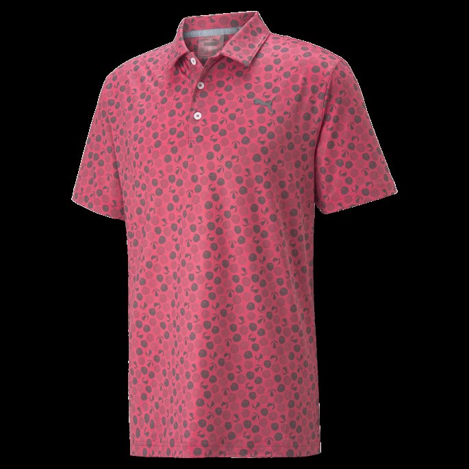 Mattr Strandtur Golfpolo Menn Solnedgang Rosa-stille Skygge Puma På Tilbud