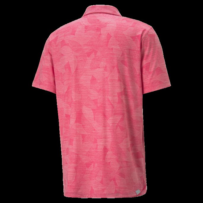 Solnedgang Rosa Lyng Skyspunnet Brosjyre Golf Poloskjorte Menn Puma På Tilbud