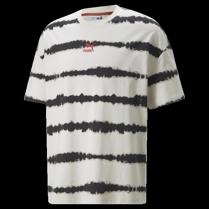 Ingen Farge-svart Klassikere Tie Dye Herre T-skjorte Puma På Salg