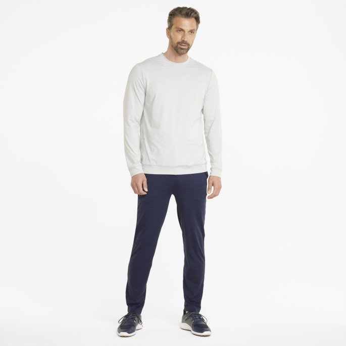 Skyspunnet Grylbl Golfbukser Herre Puma På Tilbud Marine Blazer Lyng