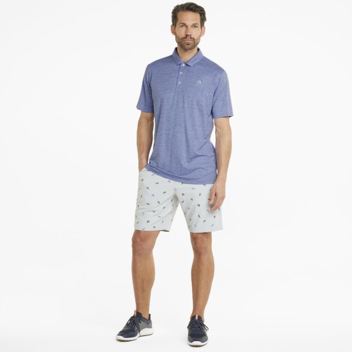 Puma På Tilbud X Arnold Palmer Cloudspun King Golfpolo Menn Lavendar Pop Lyng