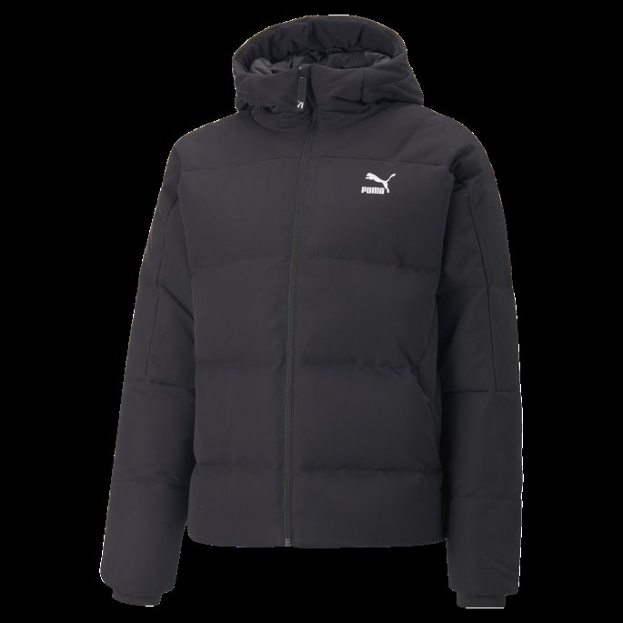 Black The Puma På Tilbud Ned Puffer Menn