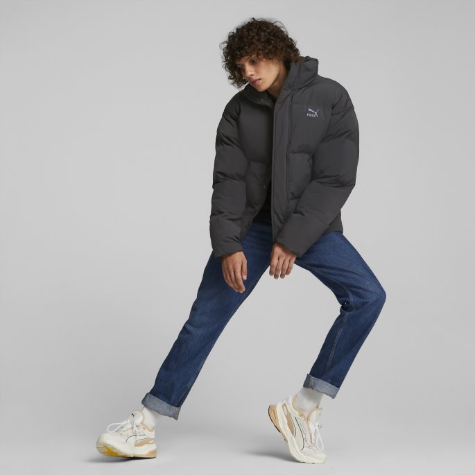 Black Classics Oversized Pufferjakke Puma På Salg