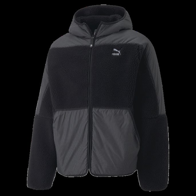 Sort Puma På Tilbud Gridlock Sherpajakke For Menn