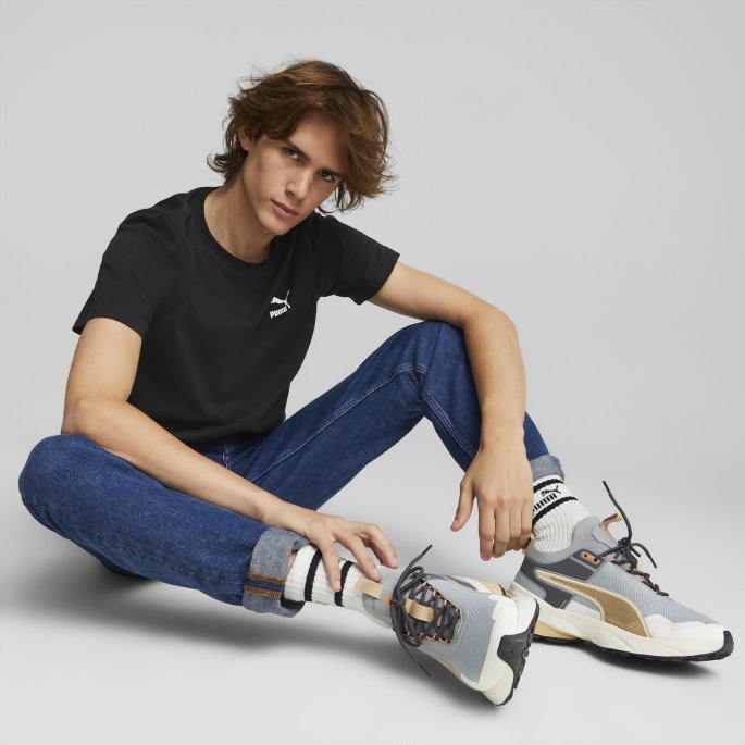 Classics Liten Logo T-skjorte Herre Puma På Tilbud Svart