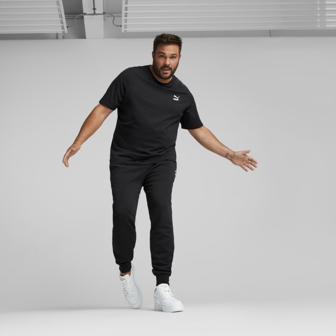 Classics Liten Logo T-skjorte Herre Puma På Tilbud Svart