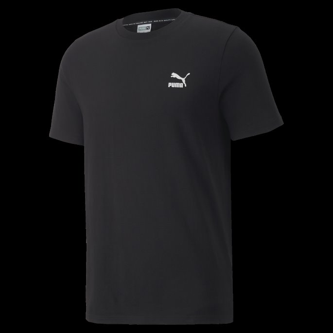Classics Liten Logo T-skjorte Herre Puma På Tilbud Svart