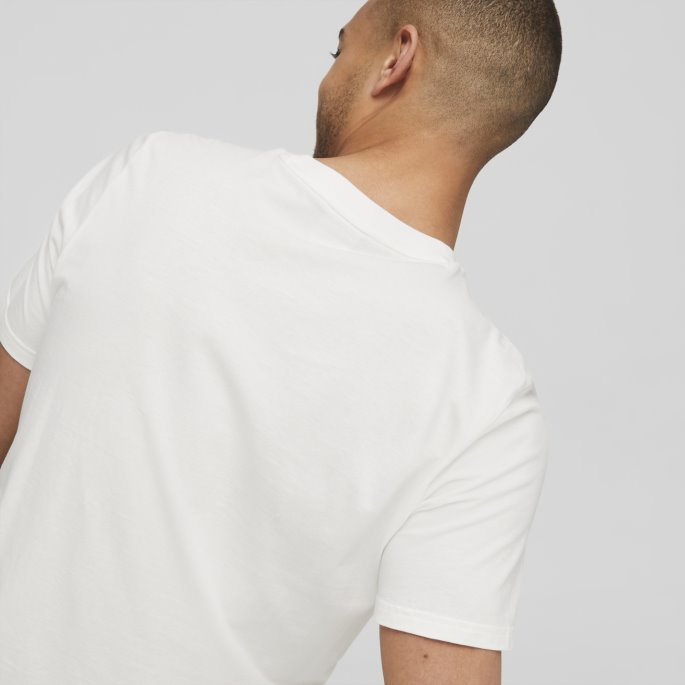 Hvit Klassikere Liten Logo T-skjorte Herre Puma På Salg