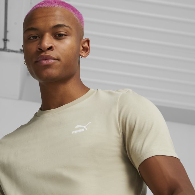 Klassikere Liten Logo-t-skjorte Herre Puma På Tilbud Smågrå