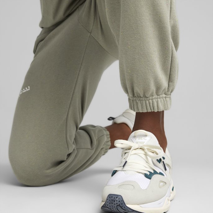 Puma På Tilbud Pebble Grey Heather Re:collection Relaxed Pants Herre