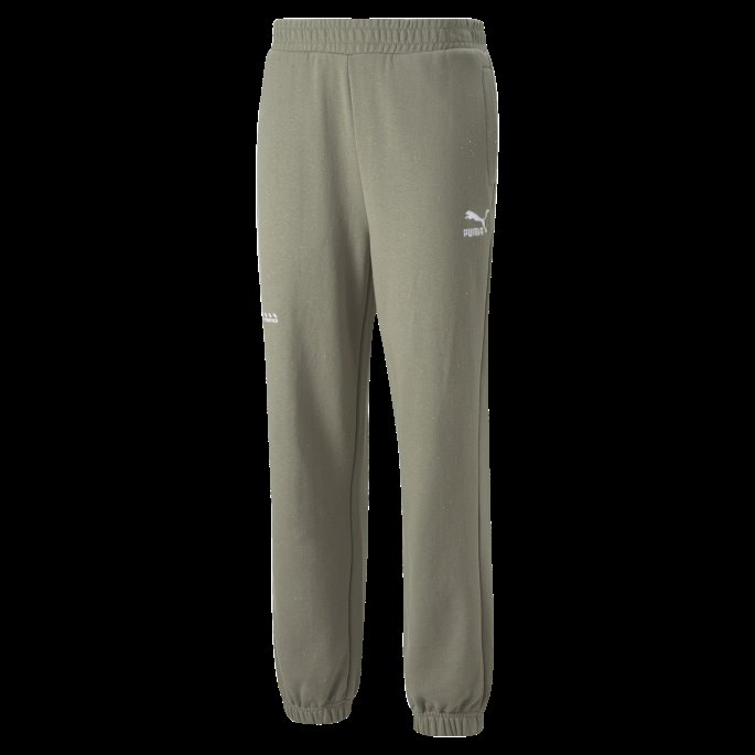 Puma På Tilbud Pebble Grey Heather Re:collection Relaxed Pants Herre