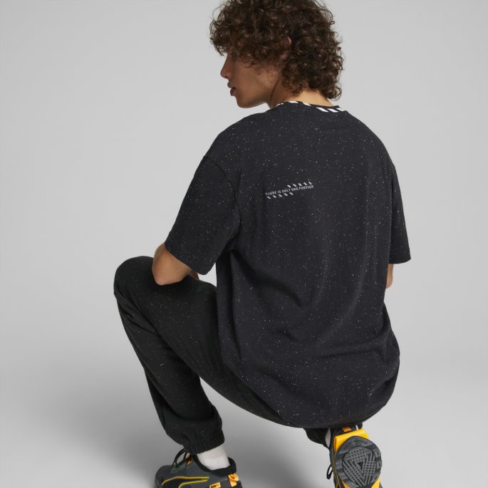 Puma På Tilbud Re:collection Relaxed Tee Svart Lyng