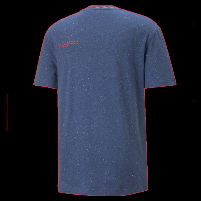 Puma På Tilbud Blazing Blue Heather Re:collection Relaxed Tee