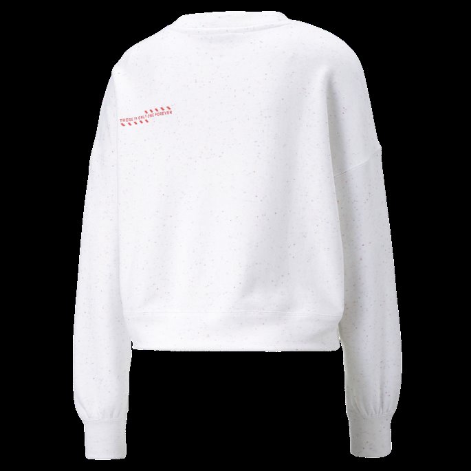Puma På Tilbud Uberørt Lyng Re:collection Oversized Crewneck Sweatshirt Kvinner