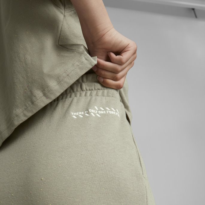 Puma På Tilbud Pebble Grey Heather Re:collection Mini Skjørt Dame