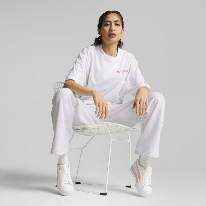 Puma På Tilbud Uberørt Lyng Re:collection Relaxed Tee Kvinner