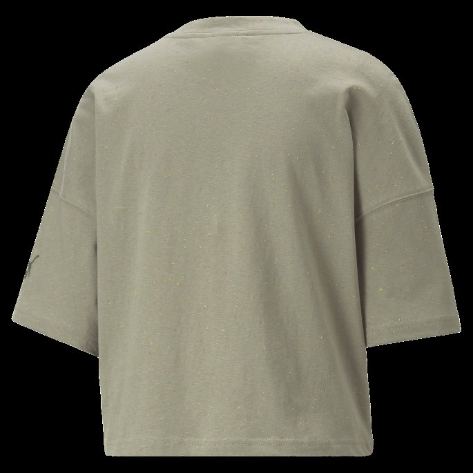 Puma På Tilbud Re:collection Relaxed Tee Kvinner Pebble Grey Lyng