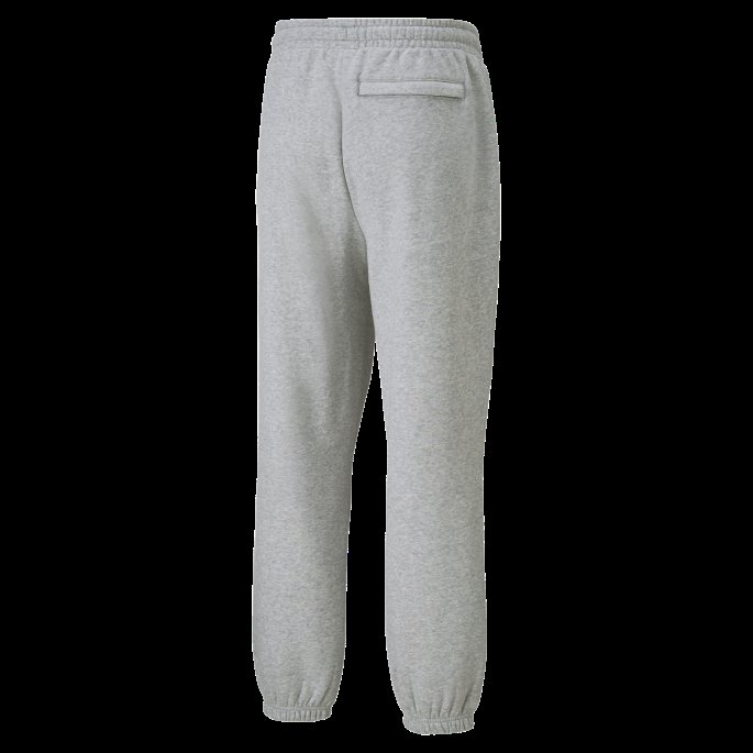 Klassiske Joggebukser For Menn Puma På Tilbud Lys Grå Lyng