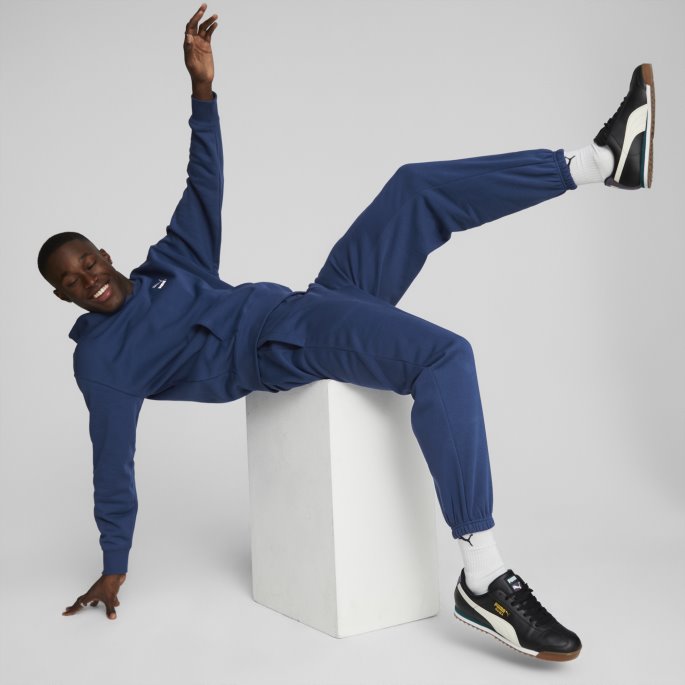 Puma På Tilbud Flammende Blå Klassikere Joggebukser Herre