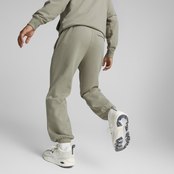 Klassiske Joggebukser Herre Pebble Grå Puma På Salg