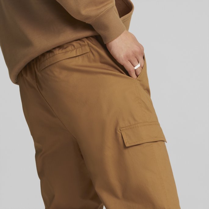Desert Tan Classics Menns Vevde Bukser Puma På Salg