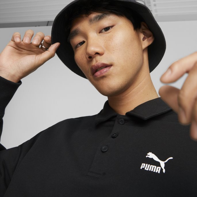 Classics Polo Genser Menn Puma På Tilbud Svart