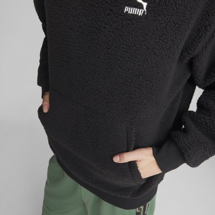 Classics Sherpa Hettegenser Herre Puma På Tilbud Svart