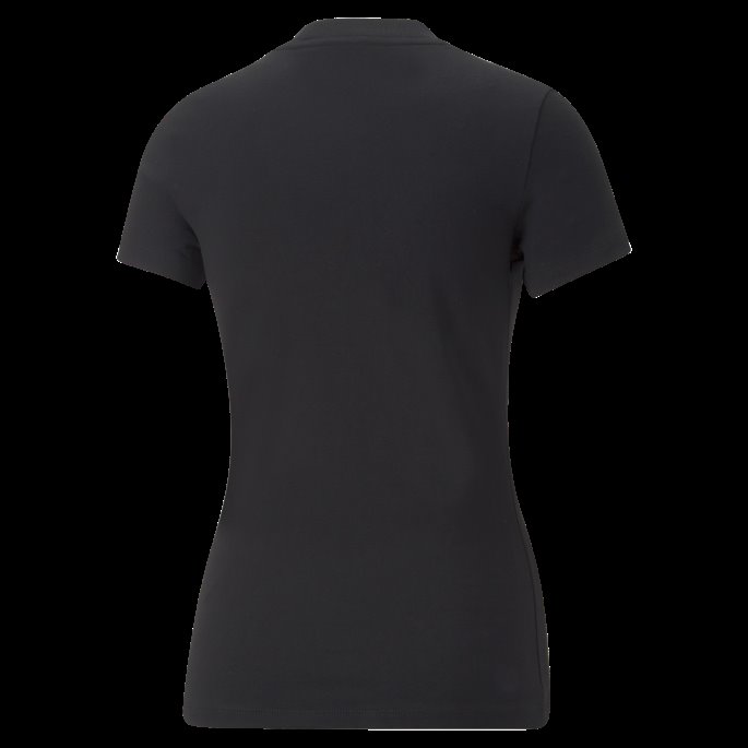 Classics Slim T-skjorte For Kvinner Svart Puma På Salg