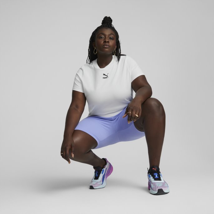 Puma På Tilbud Classics Slim T-skjorte For Kvinner Hvit