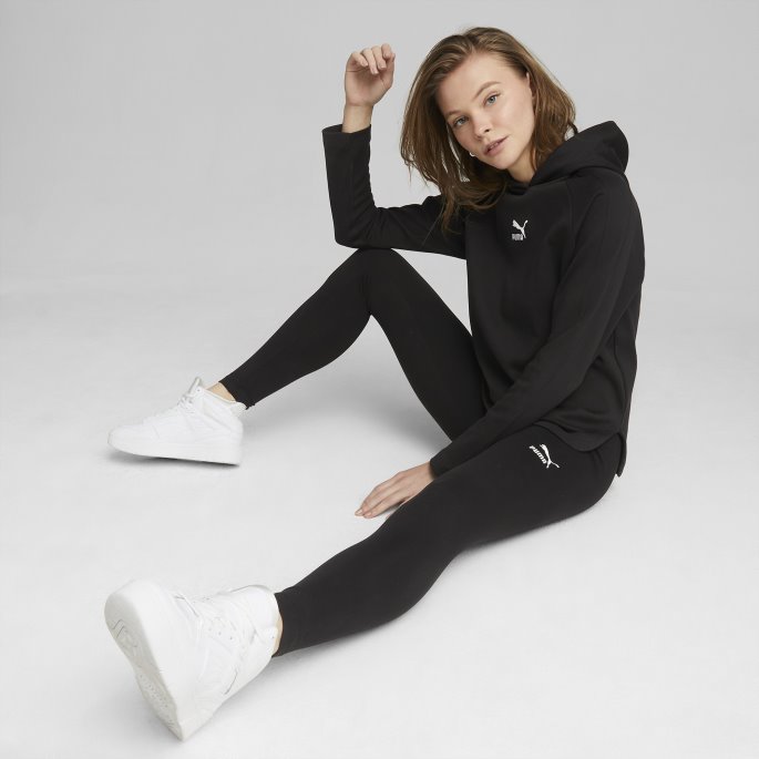 Klassikere Høy Midje Leggings Kvinner Puma På Tilbud Svart