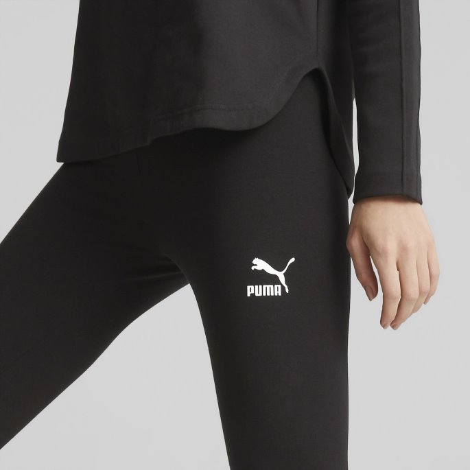 Puma På Tilbud Svarte Klassikere Leggings Med Høy Midje For Kvinner