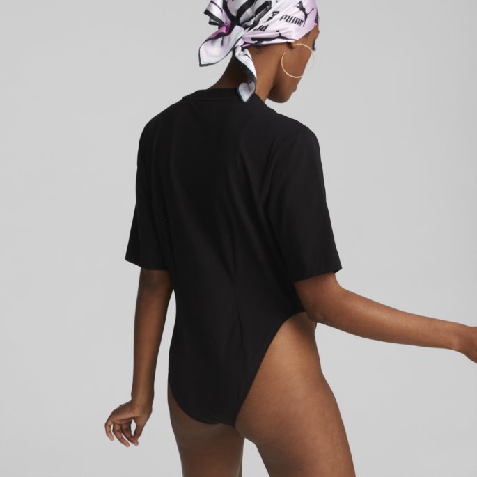 Svart Puma På Salg Våge å Bodysuit Kvinner