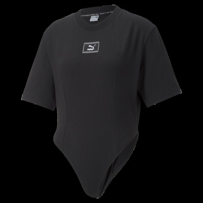 Svart Puma På Salg Våge å Bodysuit Kvinner