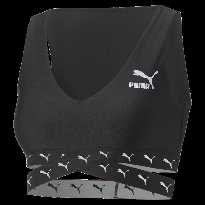 Svart Puma På Salg Våge å Kvinners Cropped Topp