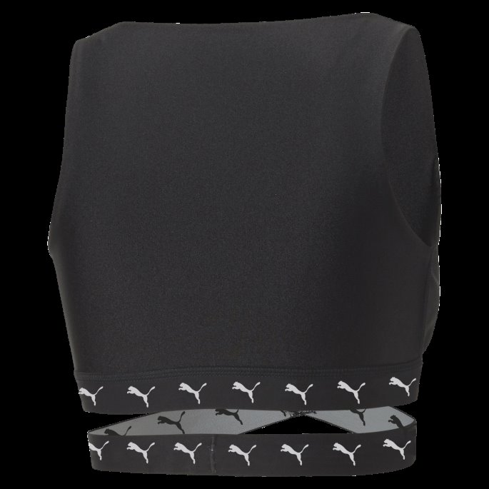 Svart Puma På Salg Våge å Kvinners Cropped Topp