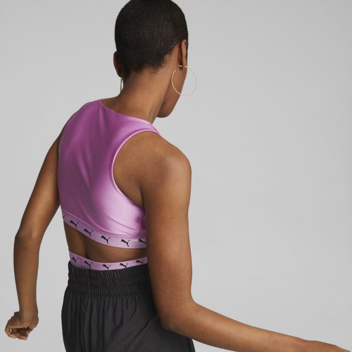 Lilla Pop Dare To Kvinners Cropped Top Puma På Salg