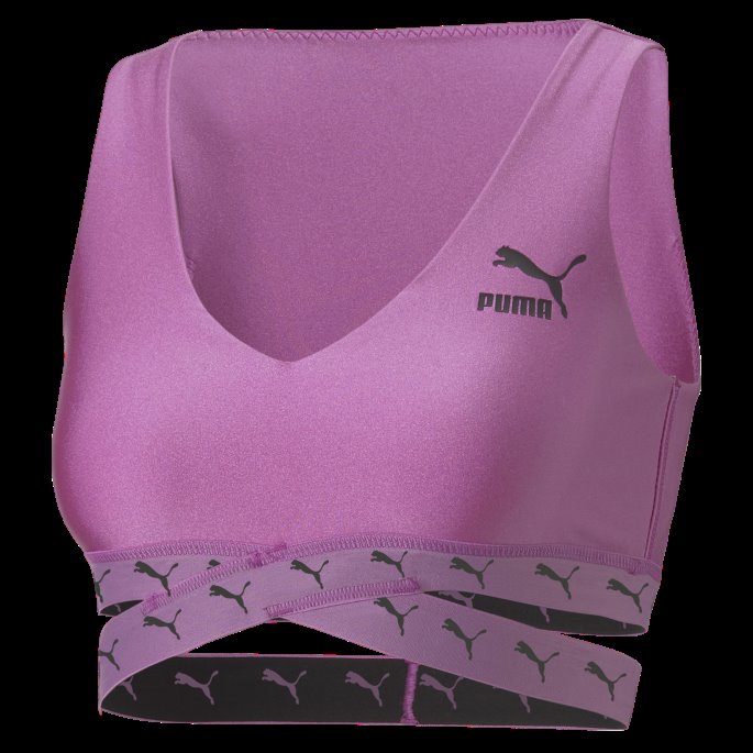 Lilla Pop Dare To Kvinners Cropped Top Puma På Salg