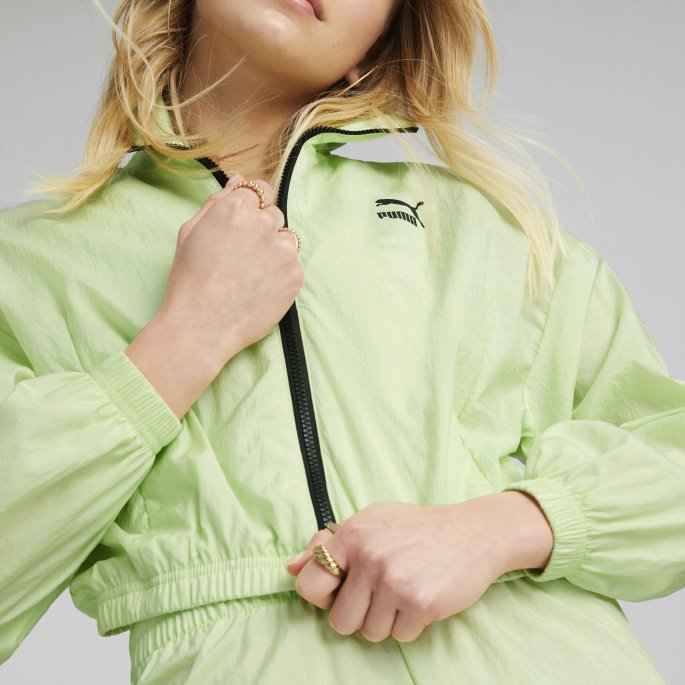 Pistachio Dare To Vevd Treningsjakke Kvinner Puma På Salg