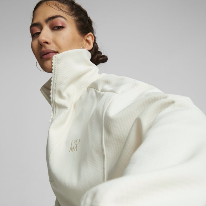 Puma På Salg Infuse Halv Glidelås Sweatshirt Kvinner Uberørt