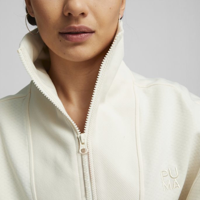 Puma På Salg Infuse Halv Glidelås Sweatshirt Kvinner Uberørt