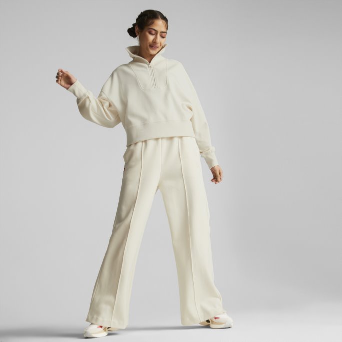 Puma På Salg Infuse Halv Glidelås Sweatshirt Kvinner Uberørt
