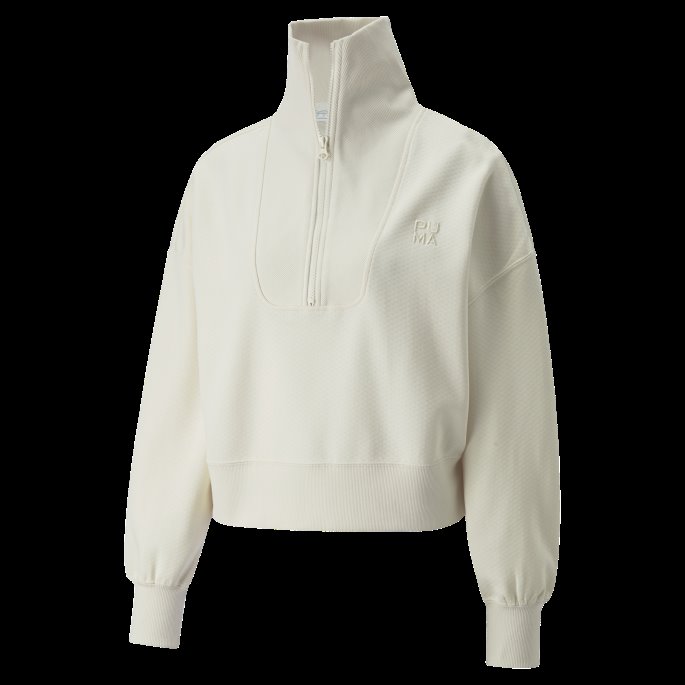 Puma På Salg Infuse Halv Glidelås Sweatshirt Kvinner Uberørt