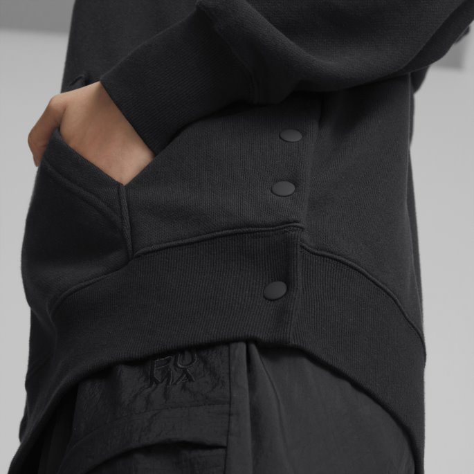 Infuse Oversized Hettegenser Kvinner Svart Puma På Tilbud