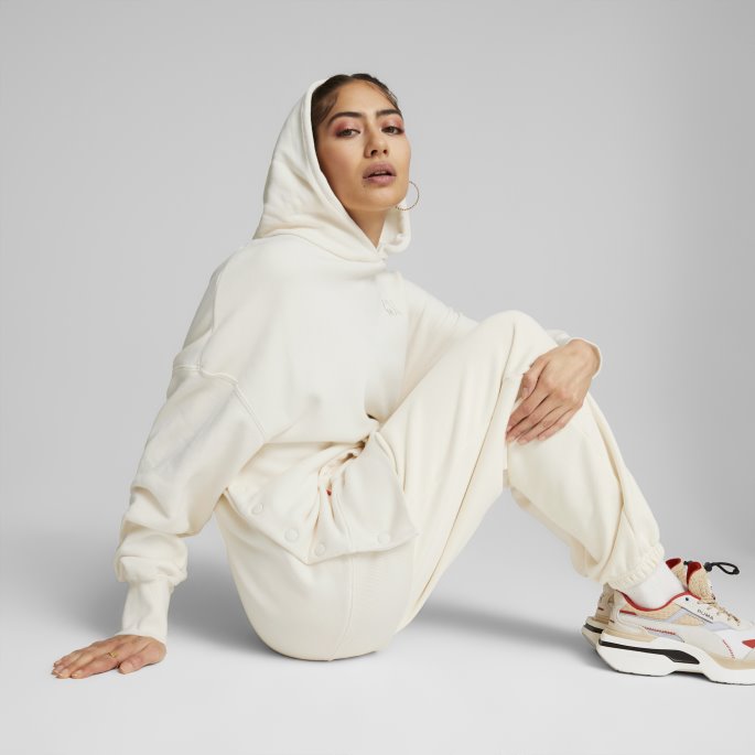 Pristine Puma På Salg Infuse Oversized Hettegenser Kvinner