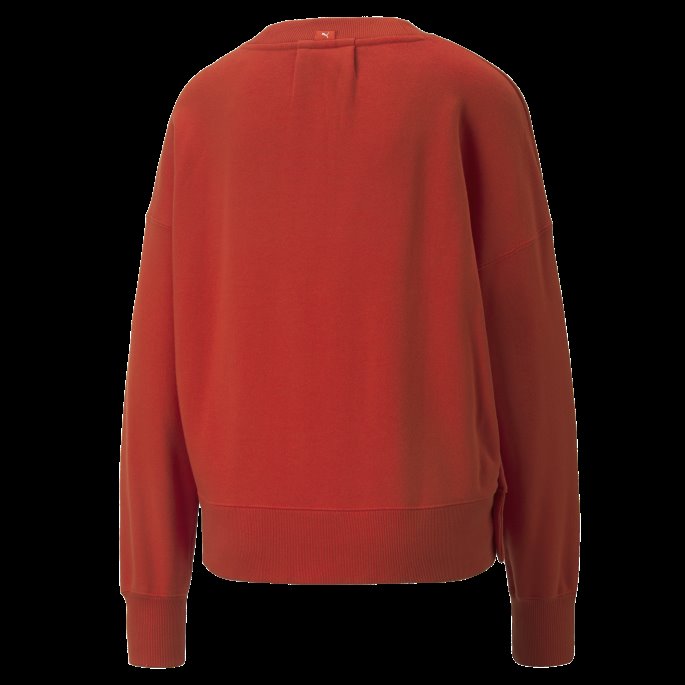 Infuse Crew Neck Sweatshirt Kvinner Brent Rød Puma På Salg