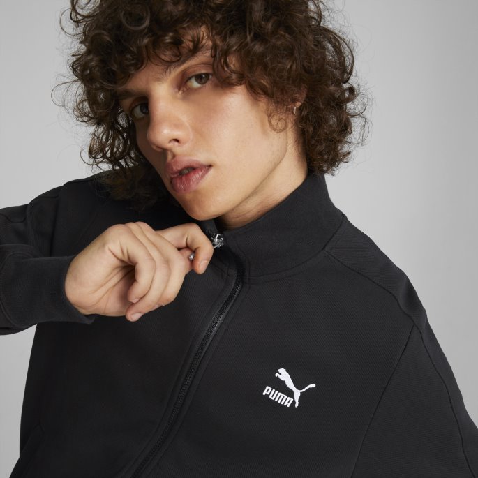 Puma På Tilbud Svart T7 Treningsjakke Herre
