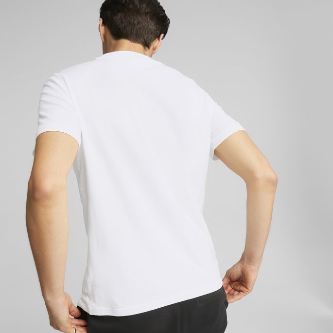 Swxp Grafisk Tee Menn Puma På Tilbud Hvit