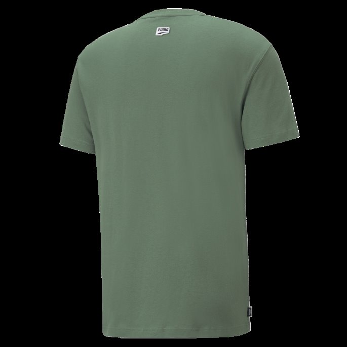 Puma På Salg Dyp Skog Sentrum Grafisk Tee Menn