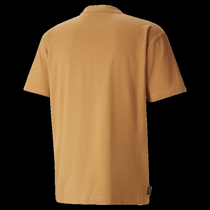 Puma På Salg Desert Tan Downtown Logo Tee Menn