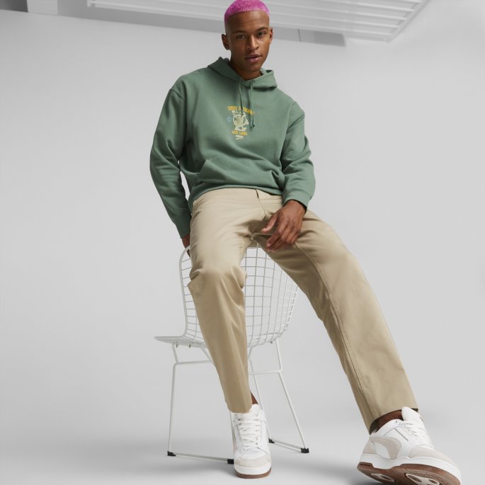 Puma På Salg Deep Forest Downtown Grafisk Hettegenser For Menn